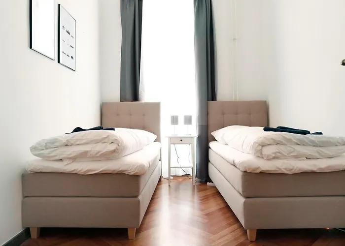 شقة Katz By Rockchair L Superhost Status L 3 Bedrooms Boxspringbeds 2 Bathrooms In Center - Cozy Family & Business Flair Welcomes You!